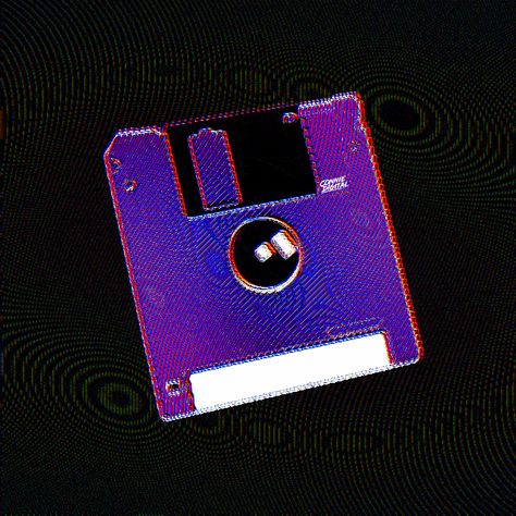 Authentic Digital Art - Iridescent Floppy Disk | SuperRare 90s Technology Aesthetic, Floppy Disk Art, Transparent Technology 90s, Floppy Disk Aesthetic, Floppy Disk Pixel Art, Retro Futuristic Computer, Shortcut Icon, Vaporwave Art, Floppy Disk