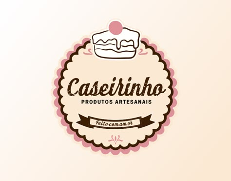 Sunshine Logo, Dessert Logo, Vintage Frames Vector, Baking Logo Design, Cat Logo Design, Cafe Menu Design, Cap Cake, Baking Logo, Cake Logo Design