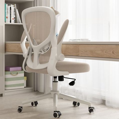 Comfy Office Chair Amazon, Comfy Desk Chair, Ergonomic Desk Chair Comfy, Pre Teen Desk Chair Comfy, Cheapdesk Chair Walmart, White Ergonomic Desk Reading Chair, Home Office White Desk, Revolving Chair, Dorm Room Desk