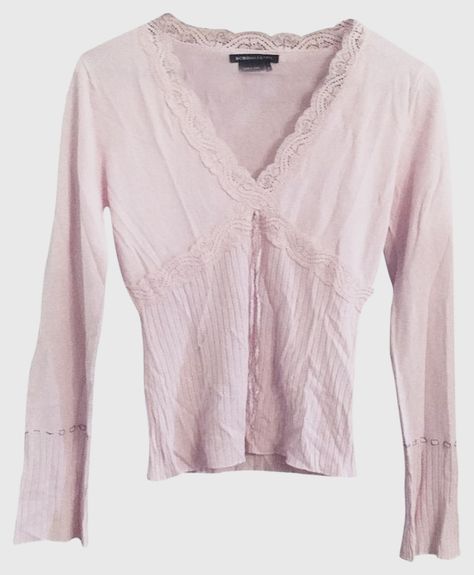 pink long sleeved knit shirt | acs Pngs For Moodboards, Zero Tolerance, Smart Technology, 가을 패션, 2000s Fashion, Knit Shirt, Pink Blouse, New Wardrobe, Gilmore Girls