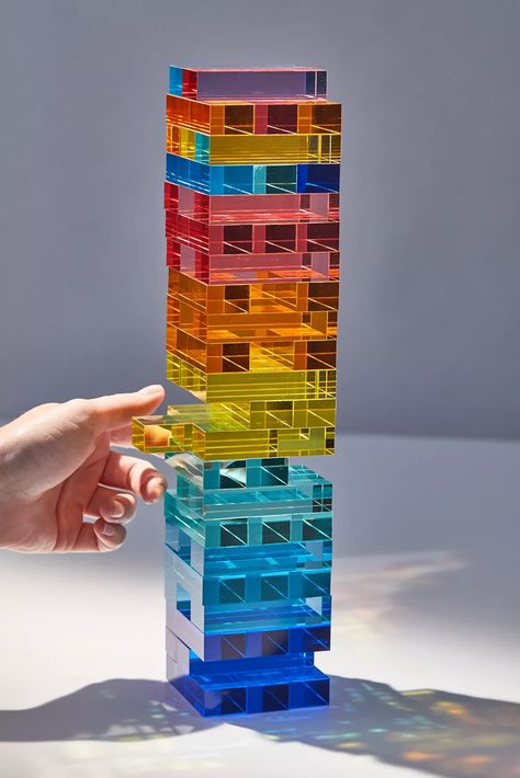 Sunnylife Lucite Jumbling Tower Game | Urban Outfitters Tower Games, Crazy Things, Resin Craft, Diy Resin Crafts, Diy Resin, Game Pieces, Luxury Decor, Dream House Decor, Design Reference