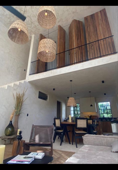 Apartment Loft, Airbnb House, Modern Boho Decor, Dream Apartment Decor, House Arch Design, Bungalow Design, Big Bathrooms, Mediterranean Homes, Quintana Roo