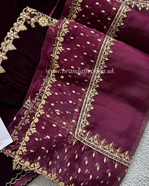 EMBROIDERED VELVET PR-1023 Ready to wear ( limited pcs ) #fyp #foryoupage #foryou #fyp≥ #velvetdresses #pakistanifashion #fypuk🇬🇧📍 #velvetsuits #pakistanivelvetsuits #ukfashion #viralvideo #trending #weddingwear #weddingdresses Ready to wear velvet suits, Luxury velvet suits , festive wear, velvet suits, velvet shawl suits Shawl Embroidery, Production Ideas, Cloth Designs, Simple Hand Embroidery, Simple Hand Embroidery Patterns, Velvet Shawl, Boutique Suits, Embroidered Velvet, Desi Aesthetic