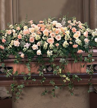 Open Casket, Remembrance Flowers, Casket Spray, Casket Flowers, Sympathy Arrangements, Casket Sprays, Memorial Flowers, Cemetery Flowers, Sympathy Flowers