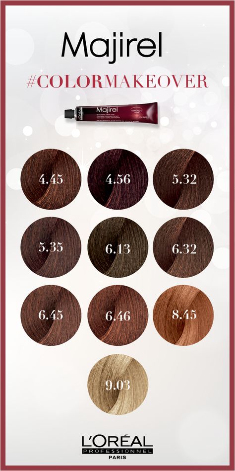 Loreal Hair Color Brown, French Brown Hair, Professional Hair Color Chart, Hair Color Makeover, Brunette Hair Color Shades, Loreal Hair Color Chart, Front Layers, Loreal Hair Color, Brown Hair Color Shades