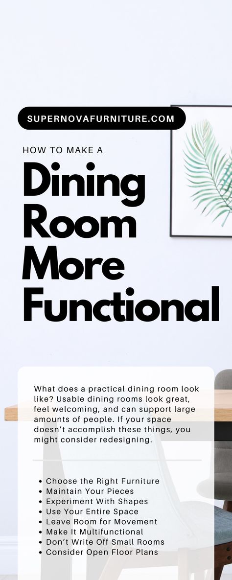 How To Make a Dining Room More Functional Dining Room Repurpose Ideas, Repurpose Dining Room Space, Dining Room Alternative Use, Dining Room Alternative Use Ideas, Multipurpose Dining Room, Repurpose Dining Room, Installing Light Fixture, Tiny Dining Rooms, Dining Room Spaces