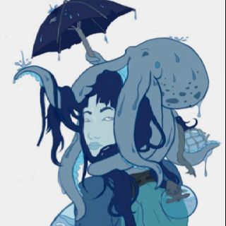 Umbrella Octopus Octopus Fursona, Umbrella Octopus, Octopus Girl, Octopus Pictures, Octopus Drawing, Spider Art, Cool Drawings, Octopus, Art Reference