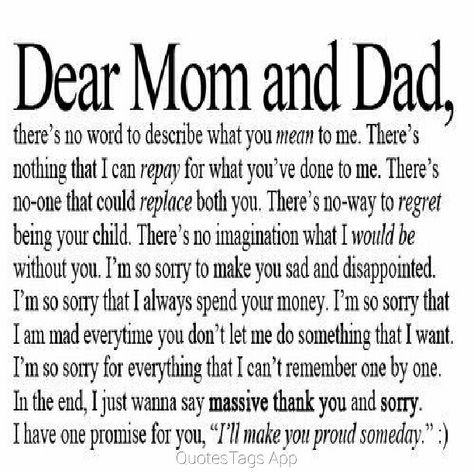 Note To Parents From Daughter, Letter For Parents From Daughter, Mom Dad Images, Parents Day Quotes, Thank You Mom Quotes, Journalling Aesthetic, Miss U Mom, Vent Post, Motivational Things