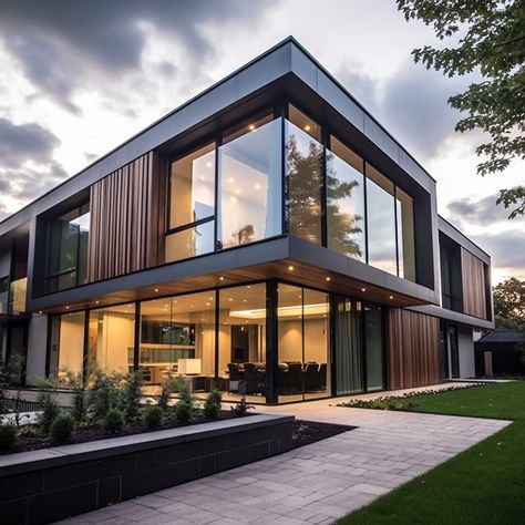 3 Trends in Exterior Timber Cladding to Watch • 333+ Art Images Steel Cladding House Exterior, Modern Industrial House Exterior, House Exterior Cladding, Modern Industrial House, Industrial House Exterior, Inspiring Lifestyle, Steel Cladding, Dream Country, Exterior House Remodel