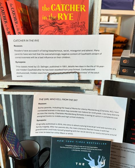 Head over to @soulconnectionjt and pick up a banned book. Ha! Some of these were my favorite selections to recommend to my English students when I was teaching. Dawn has a great explanation about why these have been recommended by some for the banned list. Gifts and art too. #bannedbooksweek #bannedbooks Holden Caulfield, Catcher In The Rye, Bad Influence, Stream Of Consciousness, Prep School, Banned Books, No Worries, My Favorite, Pick Up