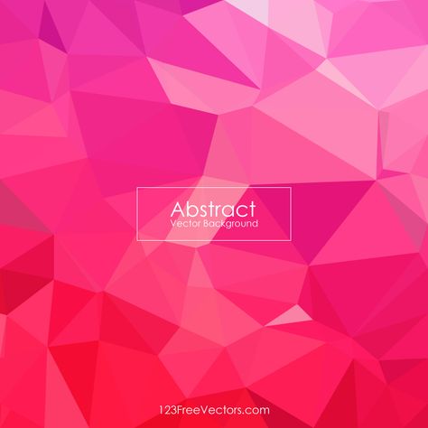 Pink geometric wallpaper