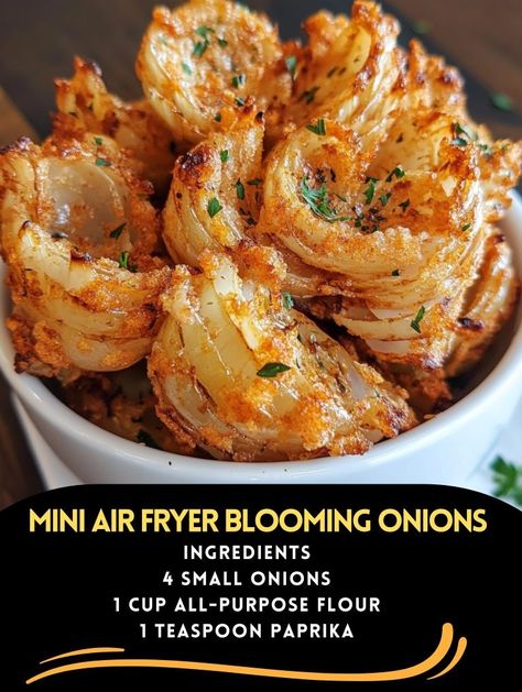 Mini Air Fryer Blooming Onions – Tnextrecipes Onion Blossom Recipe, Blooming Onion Recipe, Onion Blossom, Mini Air Fryer, Blooming Onions, Blooming Onion Recipes, Blooming Onion, Dump Meals, Onion Recipes