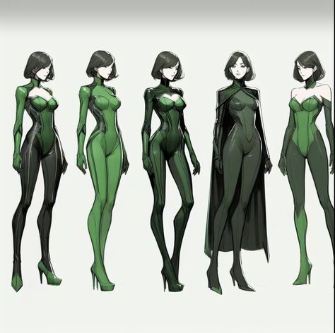 Snake Superhero Suit, Villain Suits Female, Villian Characters Design Female, Superhero Concept Art Female, Plant Superhero Costume, Villain Female Character Design, Cool Villain Outfits, Villain Aesthetic Outfits Women, Super Hero Concept Art Character Design