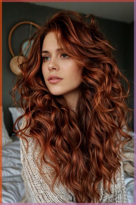 Irish Red Hair, Deep Red Hair, Red Hair Trends, Amber Hair, Cinnamon Hair, Rambut Brunette, Shades Of Red Hair, Natural Red Hair, Red Curly Hair