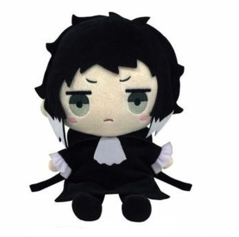 Akutagawa Plush, Akutagawa Bsd, Chibi Animation, Just Like Me Fr, Yip Yip, Things I Need To Buy, Silly Goofy, Always Smile, Stray Dogs Anime