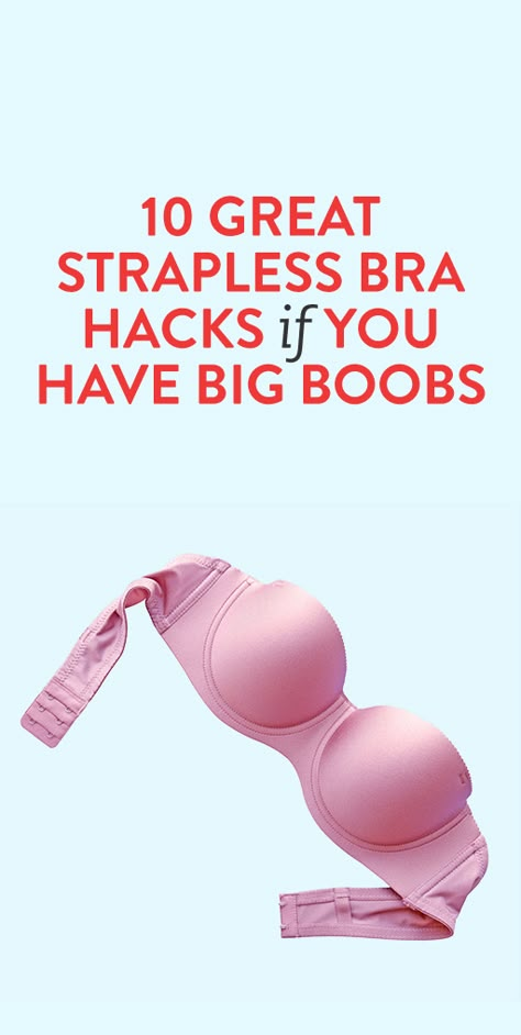 good tips and tricks. Strapless Bra Hacks Diy Ideas, Strapless Bra Hacks, Best Strapless Bra, Hacks For Women, Strapless Bras, Bra Hacks, Fashion Tape, Short Haircut, Strapless Bra