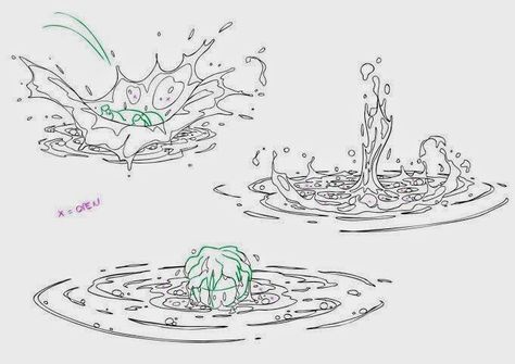 Flash FX Animation: Various FX Designs Fx Design, Explosion Drawing, Fx Animation, Kartu Pokemon, Water Splashing, Water Drawing, Animation Tutorial, 3d Drawings, Animation Reference