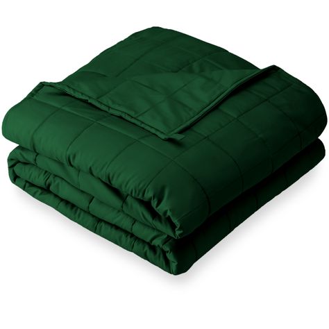 Bare Home Weighted Blanket for Adults and Kids 17lb (Green, 60"x80") - Walmart.com - Walmart.com Weighted Blanket For Kids, Blanket Roll, Storing Blankets, Sensory Blanket, Heavy Blanket, Weighted Blankets, While You Were Sleeping, Twin Blanket, Blanket Cover