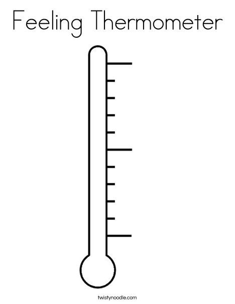 Feeling Thermometer Coloring Page - Twisty Noodle Feeling Thermometer, Anger Thermometer, Tf Cbt, Anger Management Activities, Coping Skills Activities, Emotion Regulation, Counseling Worksheets, Twisty Noodle, School Social Work