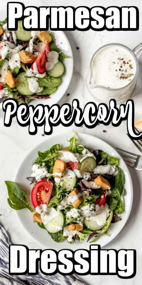 Peppercorn Dressing Recipes, Peppercorn Parmesan Dressing, Mvp Parmesan Vinaigrette, Parmesan Peppercorn Pasta Salad, Peppercorn Salad Dressing, Pepper Parmesan Dressing, Peppercorn Ranch Dressing Recipes, Peppercorn Salad Dressing Recipe, Peppercorn Recipes