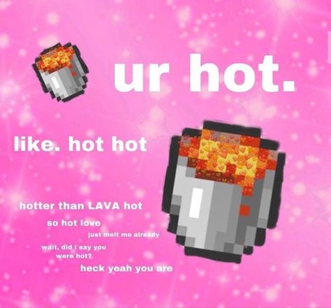 Cute Love Memes, Minecraft Memes, I Love My Girlfriend, Cute Messages, Wholesome Memes, Cute Memes, Pick Up Lines, Love Memes, Fb Memes