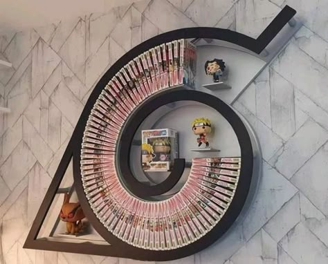 Naruto 😇 Nendoroid Display, Anime Bedroom Ideas, Anime Bedroom, Otaku Room, Anime Decor, Gaming Room Setup, Anime Room, Anime Crafts, Cute Room Ideas