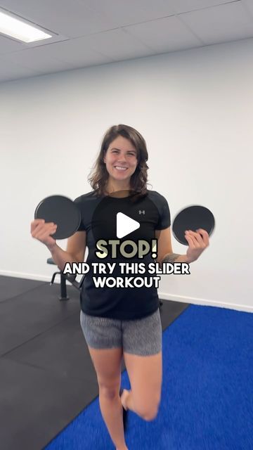 VICTORIA ROSE on Instagram: "SAVE this slider workout👇🏼!

1. Reverse Lunge Slides 👉🏼 10 each.
2. Side Lunge Slides w/ Toe Drag 👉🏼 6 each (5 sec drag).
3. Hamstring Slides 👉🏼 8 reps (5 sec out).
4. Low Plank Slides 👉🏼 8-10 reps.
5. Push Up Slides 👉🏼 6-8 each.

Complete each exercise on after another, rest for 60 seconds, then repeat for 1-2 more rounds!

YOU got this! 💪🏼

— — — — — — — — — — — — — — — — — — — — — — — — — 

✨ Clinical Exercise Physiologist.

✨ I help people lose weight, get stronger, and live healthier lives.

✨ 1-on-1 coaching with custom online workout & meal plans.

✨ DM “learn more” to take the first step in becoming the healthiest version of yourself! 💛" Sliders Workout, Slider Workouts, Slider Workout, Workout Sliders, Sliders Workout Exercise, Workout With Sliders, Core Slider Exercises, Exercises With Sliders, Slider Exercises