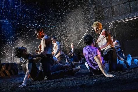 ‘The Outsiders’ Review: The Greasers’ Broadway Musical — The Wall Street Journal The Outsiders Musical Aesthetic, The Outsiders Musical Wallpaper, The Outsiders Broadway, The Outsiders Musical, Greasers And Socs, Broadway Aesthetic, Outsiders Musical, Musical Videos, Outsiders Movie