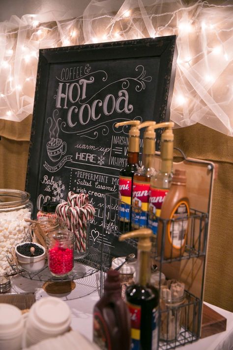 Homestead Revival: Wedding Day... The Reception - hot cocoa bar Hot Cocoa Bar At Wedding, Hot Cocoa And Apple Cider Bar Wedding, Wedding Hot Cocoa Bar Receptions, Hot Cocoa Wedding Bar, Mobile Hot Cocoa Bar, Wedding Cocoa Bar, Hot Coco Bar Idea Wedding, Hot Chocolate Bar For Wedding, Apple Cider Bar Wedding