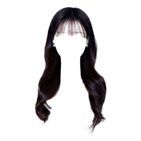 Hairstyle Png, Hair Dye Videos, Girl Hair Drawing, Photoshop Hair, Hair Colour Design, Korean Hair Color, Hair Illustration, Hair Png, Front Hair Styles