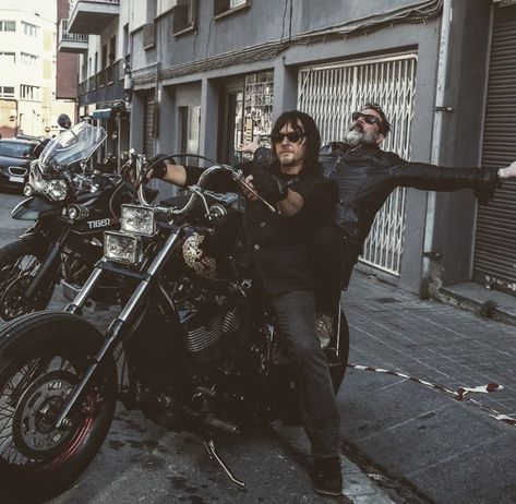 Norman Reedus, Walking Dead, The Walking Dead, Motorcycles, Walking, Fan, On Instagram, Instagram