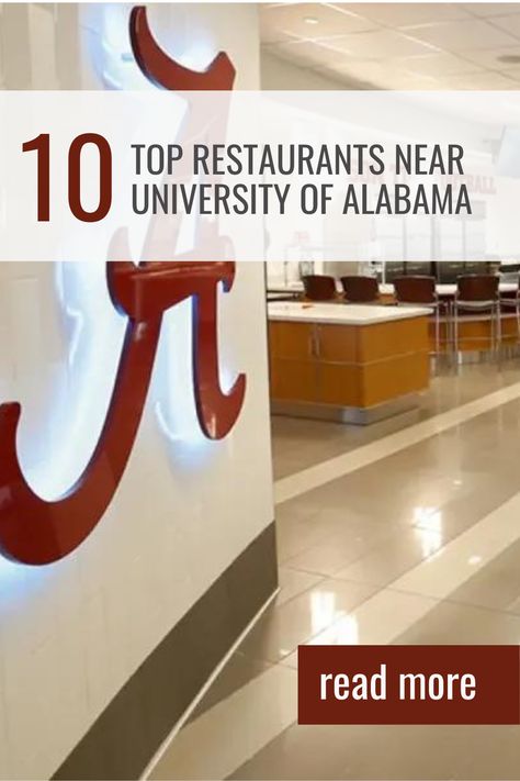 #alabama #ua #crimsontide #university #college #collegetips #collegehack Top 10 Restaurants, The University Of Alabama, The Crossroads, Alabama Football, College Hacks, Top Restaurants, University College, Best Photo Poses, University Of Alabama