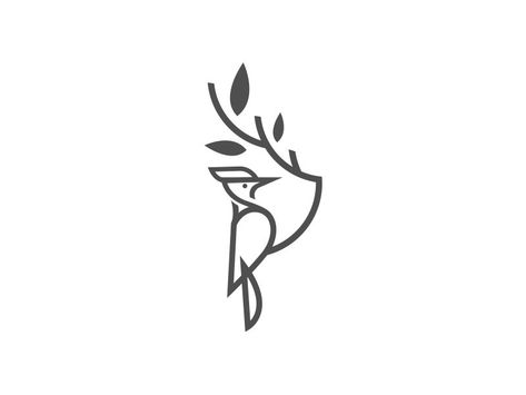 New woodpecker by Han Lee on Dribbble Small Woodpecker Tattoo, Pileated Woodpecker Tattoo, Woodpecker Tattoo, Tiny Wrist Tattoos, Woodpeckers, Body Mods, Wrist Tattoos, Simple Tattoos, Polar Bear