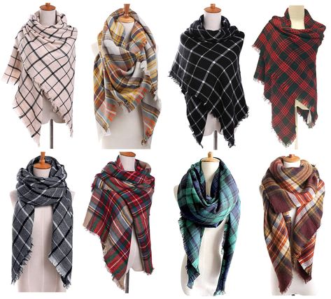 Blanket Scarves// How to Tie Blanket Scarf Tutorial, Tie A Blanket Scarf, Scarf Outfit Fall, Blanket Scarf Outfit, How To Wear A Blanket Scarf, Ways To Tie Scarves, Red Heart Super Saver Yarn, Tie Blanket, Scarf Blanket