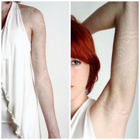 Tatouage encre blanche : modèle, motif et conseil White Ink Scar Tattoo, Minimalist Tattoo White Ink, Large White Ink Tattoo, Tatouage Unforgettable, Healed White Ink Tattoo, One Shoulder Wedding Dress, One Shoulder, Google Search, Wedding Dress