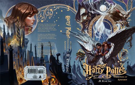 Harry Potter Thailand Covers, Harry Potter Cover Books, Harry Potter Book Cover Art, Harry Potter Book Illustrations, Book Cover Harry Potter, Harry Potter Cover, Illustrated Book Covers, Book Design Cover, Wizard Book