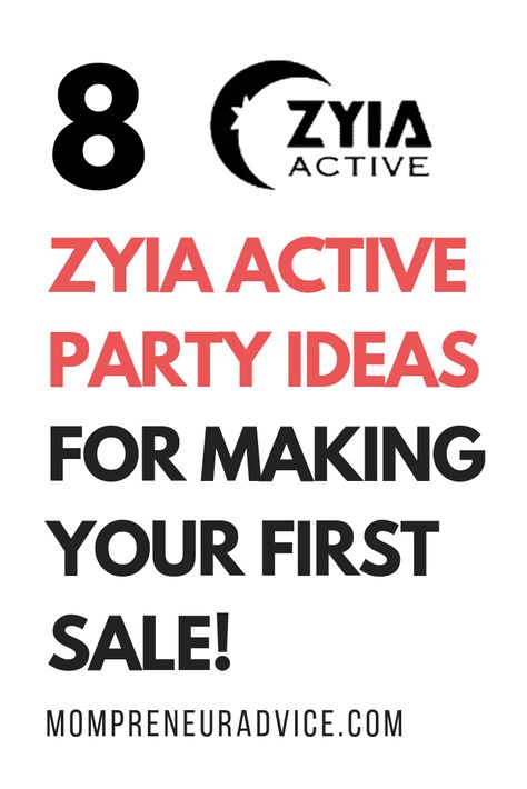 8 Zyia Active direct sales party ideas for making your first sale in 2019 - Mompreneur Advice Zyia Game Ideas, Zyia Party Games, Zyia Activewear Party Games, Zyia Party Posts, Chef Girl, Parties Themes, Zyia Activewear, Online Party Games, Direct Sales Party