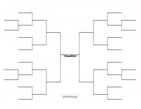 Blank Ncaa Bracket Template Unique 10 16 Team Single Elimination Bracket Cover Letter Bracket Template, Ncaa Bracket, Syllabus Template, Tent Cards, Professional Templates, Cover Letter, Card Template, Ncaa, Lesson Plans