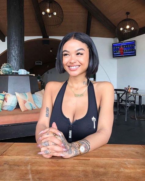 India Love Tattoos, India Westbrooks, India Love, Black Girls Hairstyles, Aesthetic Girl, Beautiful People, A Woman, Girl Fashion, Cute Outfits