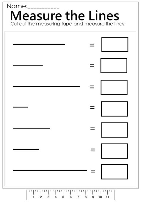 Measurement Third Grade, Reading A Ruler, Third Grade Math Worksheets, Measurement Worksheets, Measurement Activities, Mathematics Worksheets, Multi Sensory, Math Measurement, 2nd Grade Math Worksheets