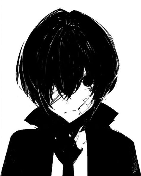 Dazai 15, Osamu Dazai, Sticker Set, A Black, Hair, Black