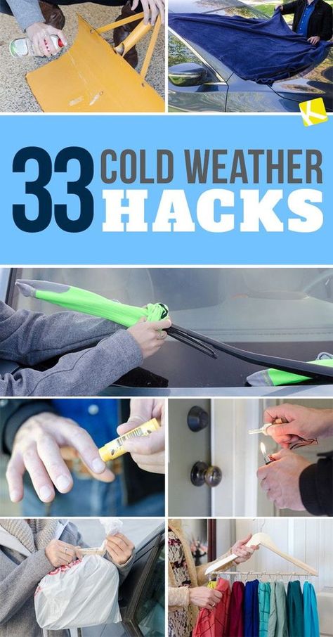 Winter Hacks Cold Weather, Cold Weather Hacks, Survive Winter, Winter Survival, Winter Hacks, Cold Weather Camping, Emergency Prepping, Simple Life Hacks, Survival Prepping