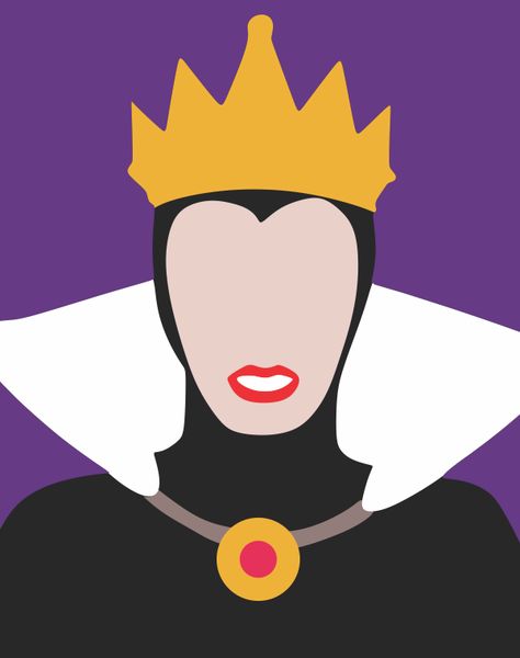 Evil Queen Painting, Lego Room Decor, Disney Minimalist, Paint And Drink, Disney Silhouettes, Disney Paintings, Halloween Pumpkin Designs, Disney Villains Art, Walt Disney Animation