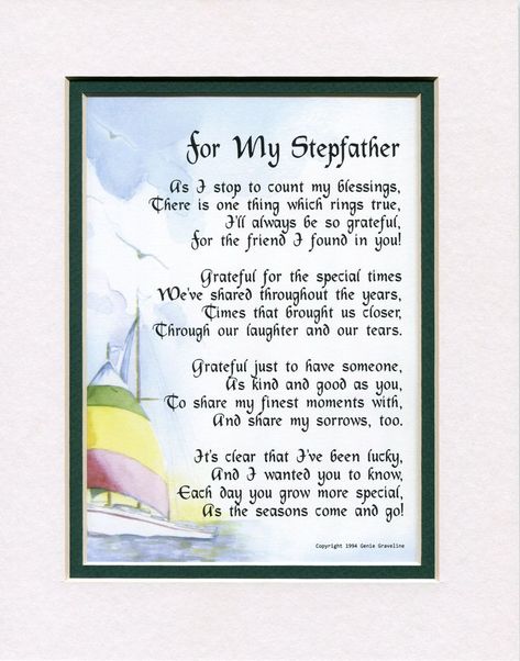 Gifts for stepdad Gifts for stepfathers Fathers Day gifts Christmas gifts for stepfather  step father Poems: Short Christmas Poems, Step Dad Quotes, Stepdad Gifts, Step Parents, Adoption Celebration, Step Children, Father Poems, Dad Poems, Fathers Day Poems