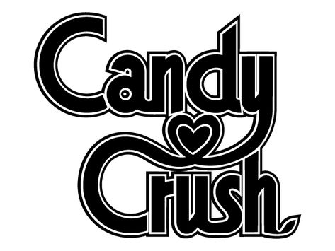 Candy Crush Logo, Crush Logo, Candy Crush Games, Free Candy, Premium Logo, Game Logo, Png Vector, Logo Templates, Vector Logo