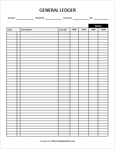 Post Reference, Accounting Notes, Comic Strip Template, Ms Word Template, Western Union Money Transfer, General Ledger, Office Templates, Bookkeeping Business, Small Business Accounting