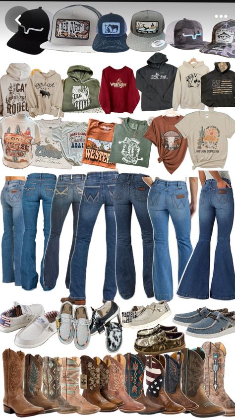 My Dream Closet, Punchy Outfits, Country Outfits Women, Cute Cowgirl Outfits, Casual Country Outfits, Simple Outfits For School, Southern Outfits, Country Style Outfits, Western Wear Outfits