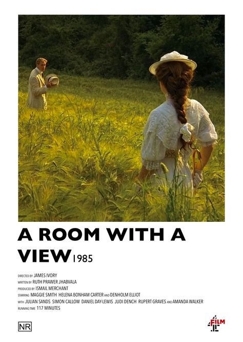 Period Pieces To Watch, A Room With A View Book, A Room With A View 1985, A Room With A View Movie, Weird Movies, Halloween Costume Movie, Movie Recs, Romcom Movies, Indie Movie Posters