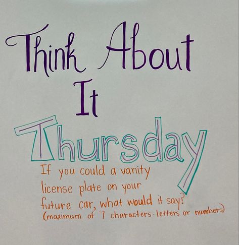 #classroomwhiteboardmessage Thursday Whiteboard Ideas, Thursday Whiteboard Prompt, Gm Thursday, Classroom Agenda, Whiteboard Questions, Whiteboard Ideas, Whiteboard Messages, Daily Questions, Office Vibes