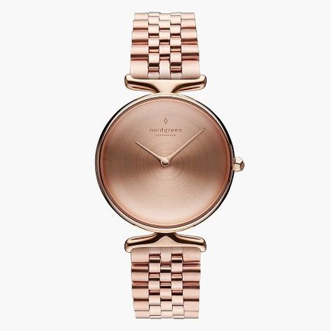 Affordable Rose Gold Watches For Gifts, Classic Rose Gold Watches For Gifts, Nordgreen Watch Women, Classic Rose Gold Watch With Metal Dial, Gift Rose Gold Watch With Metal Dial, Luxury Rose Gold Watch With Metal Dial, Sports Watches Women, Rose Gold Watches, Pretty Roses